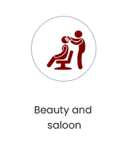 beauty and saloon